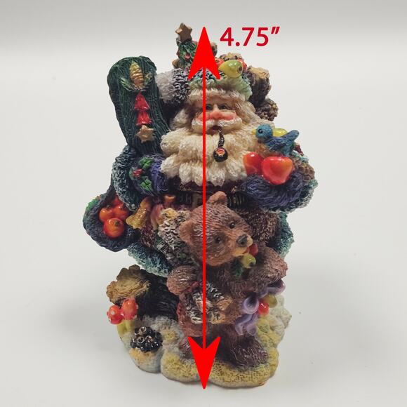 VTG Possible Dream  Crinkle Claus Limited Edition Christmas Grizzly Bear Helper - Picture 7 of 10